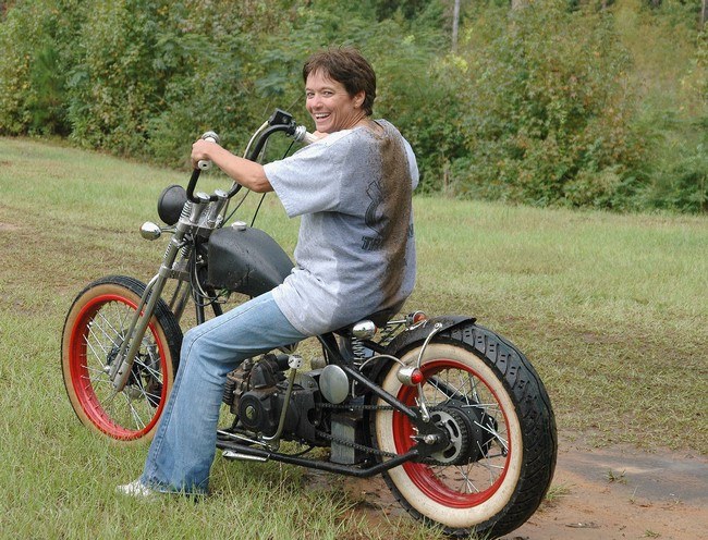 Krickett`s little 5150 hardnock Bobber Kikker