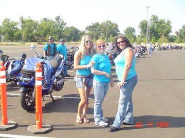 People attending the bike ride for the reward fund Sat July 11th 10am lunch provided starts at wind creek casino 303 poarch road @ I-65 Hwy 21 Atmore AL $25 per bike $10 extra rider Melinda Wall McGhee has been missing since 03-24-03