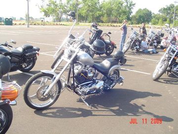 People attending the bike ride for the reward fund Sat July 11th 10am lunch provided starts at wind creek casino 303 poarch road @ I-65 Hwy 21 Atmore AL $25 per bike $10 extra rider Melinda Wall McGhee has been missing since 03-24-03