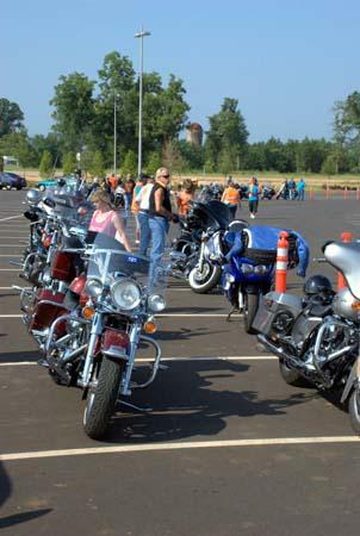 People attending the bike ride for the reward fund Sat July 11th 10am lunch provided starts at wind creek casino 303 poarch road @ I-65 Hwy 21 Atmore AL $25 per bike $10 extra rider Melinda Wall McGhee has been missing since 03-24-03