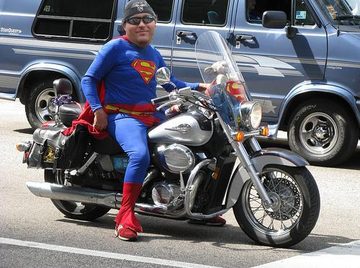 Able to stop traffic in a single change of clothing!