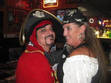 Some sea cook and his wench