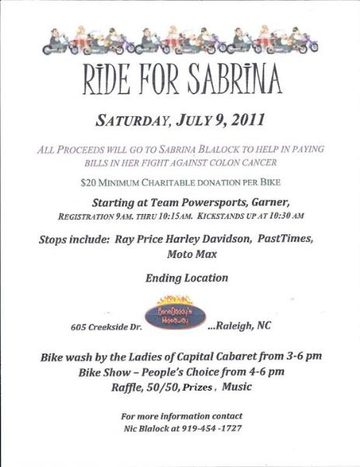 Sabrinas Poker Run
