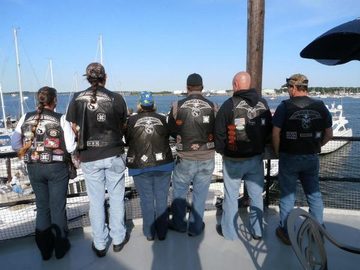 View from restaurant in Portland Maine