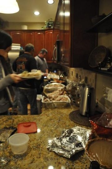 Thanksgiving 2012 with Sandy and Jerry