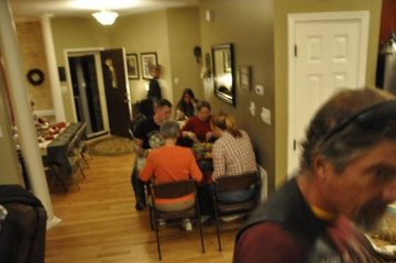 Thanksgiving 2012 with Sandy and Jerry