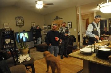 Thanksgiving 2012 with Sandy and Jerry