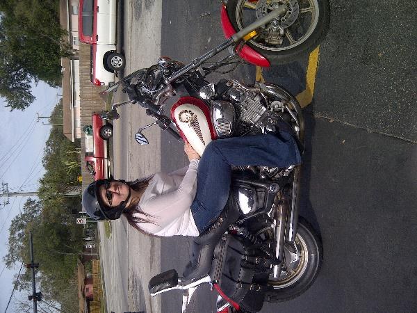 Dad and Daughter ride