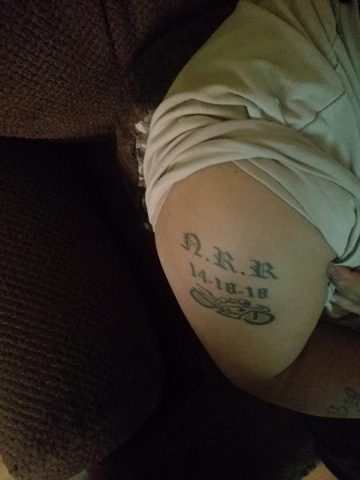 No Rules Riders tattoo