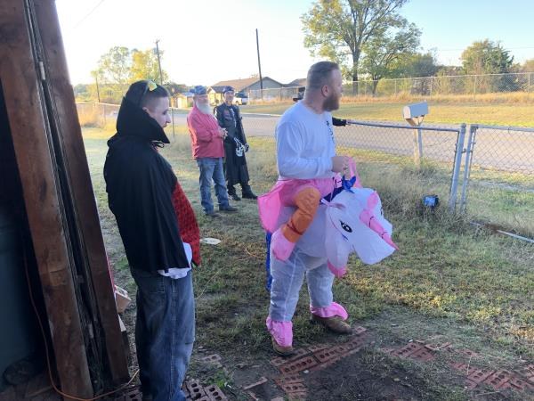 Wingnutt (Founder) at our BOTS 2019 Halloween party.