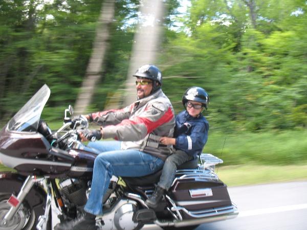 Taking Jake my nephew for a ride