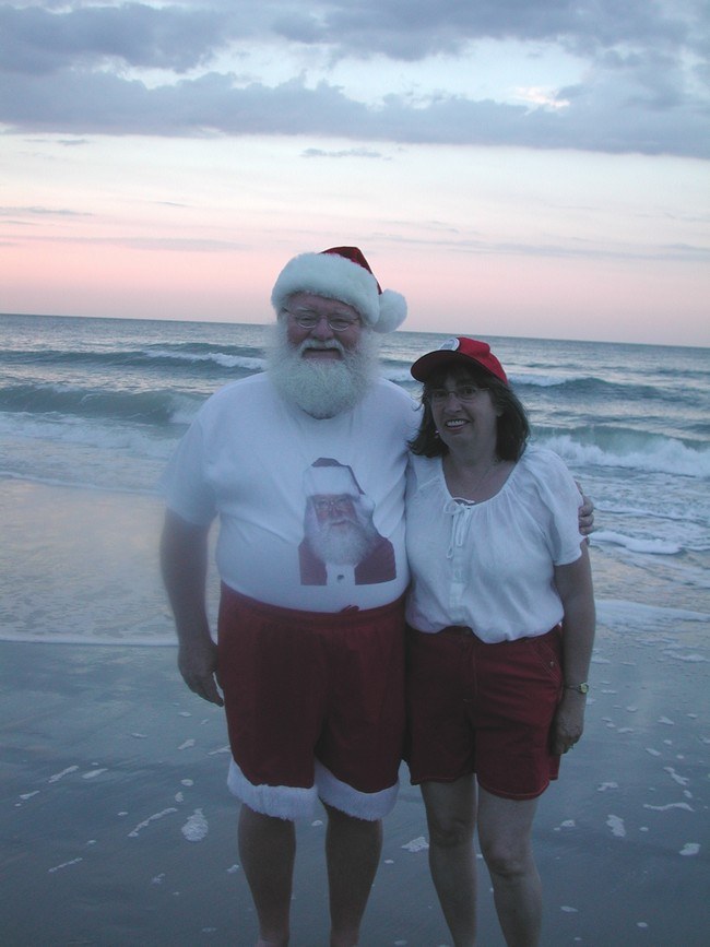 Santa  and Mrs. Claus Rides with No Rules