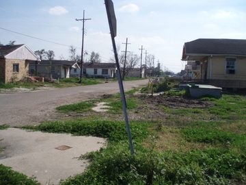 Abandoned neighborhood