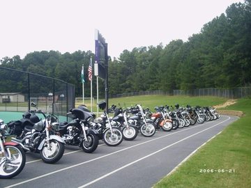 Biker Parking only....